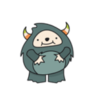Monster Mung bean sand milk（個別スタンプ：15）