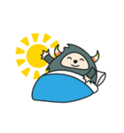 Monster Mung bean sand milk（個別スタンプ：19）