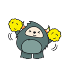 Monster Mung bean sand milk（個別スタンプ：21）