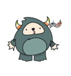 Monster Mung bean sand milk（個別スタンプ：25）