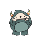 Monster Mung bean sand milk（個別スタンプ：26）