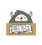 Monster Mung bean sand milk（個別スタンプ：32）