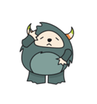 Monster Mung bean sand milk（個別スタンプ：33）