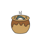 Monster Mung bean sand milk（個別スタンプ：39）