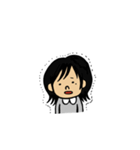 自己主張少なめ女子用（個別スタンプ：5）