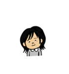 自己主張少なめ女子用（個別スタンプ：6）
