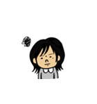 自己主張少なめ女子用（個別スタンプ：7）