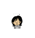 自己主張少なめ女子用（個別スタンプ：8）