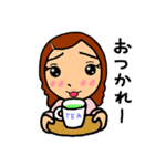 エリカちゃん(ポジティブ)のスタンプ 03（個別スタンプ：11）
