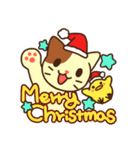 Chiki and Choco -Christmas Edition-（個別スタンプ：1）