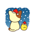 Chiki and Choco -Christmas Edition-（個別スタンプ：21）