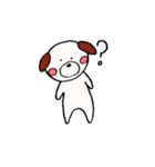 白い丸犬の日常（個別スタンプ：2）