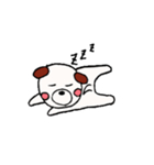 白い丸犬の日常（個別スタンプ：6）
