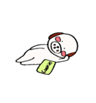 白い丸犬の日常（個別スタンプ：23）