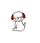 白い丸犬の日常（個別スタンプ：26）