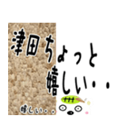 ★津田さんの名前スタンプ★（個別スタンプ：1）