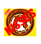 KISSES stamp and XOXO stamp of lihua（個別スタンプ：25）