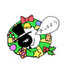 クロさん クリスマスVer.（個別スタンプ：12）