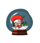 Chef Cannot Wait for Christmas（個別スタンプ：5）