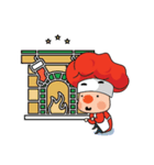 Chef Cannot Wait for Christmas（個別スタンプ：6）