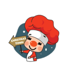 Chef Cannot Wait for Christmas（個別スタンプ：10）