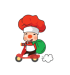 Chef Cannot Wait for Christmas（個別スタンプ：16）