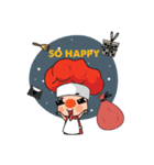 Chef Cannot Wait for Christmas（個別スタンプ：19）