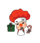 Chef Cannot Wait for Christmas（個別スタンプ：23）