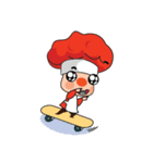 Chef Cannot Wait for Christmas（個別スタンプ：24）