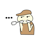 Boy wear a hat（個別スタンプ：24）