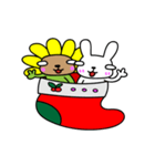 Sunflower seeds with Mr. Bunny（個別スタンプ：7）