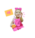 Porjai cute girl（個別スタンプ：5）
