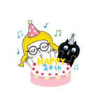 Fubon Art x Peach Baby-Happy 20th（個別スタンプ：4）
