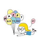 Fubon Art x Peach Baby-Happy 20th（個別スタンプ：5）