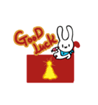 Little rabbit Titi Christmas (ani ver.2)（個別スタンプ：23）