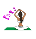Yoga with coach Zoe（個別スタンプ：3）