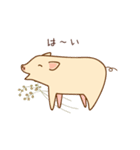 農場のかわいい豚さん（個別スタンプ：30）