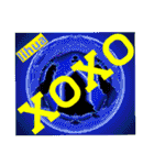 XOXO stamp (a squid ) of lihua（個別スタンプ：11）