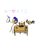 棒人間家族（個別スタンプ：3）