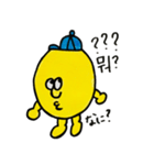 イエローくんの韓国語 日常会話（個別スタンプ：38）
