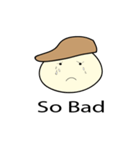 Boy wear a hat V.ENGLISH（個別スタンプ：4）