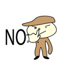Boy wear a hat V.ENGLISH（個別スタンプ：6）