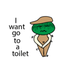 Boy wear a hat V.ENGLISH（個別スタンプ：15）