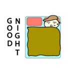 Boy wear a hat V.ENGLISH（個別スタンプ：21）