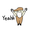 Boy wear a hat V.ENGLISH（個別スタンプ：26）