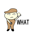 Boy wear a hat V.ENGLISH（個別スタンプ：29）