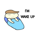 Boy wear a hat V.ENGLISH（個別スタンプ：38）