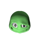 GreenFaceMan（個別スタンプ：7）