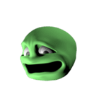 GreenFaceMan（個別スタンプ：8）