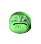 GreenFaceMan（個別スタンプ：10）
